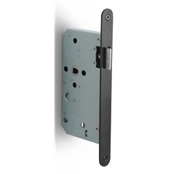 Formani Basics LBLA60-SFC loopdeurslot afgerond doornmaat 60mm - PVD mat zwart/PVD gunmetal