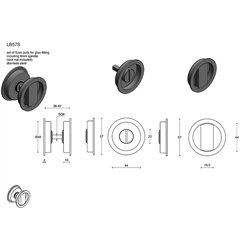 Inbouwkommen BASICS LB57S - gepolijst RVS