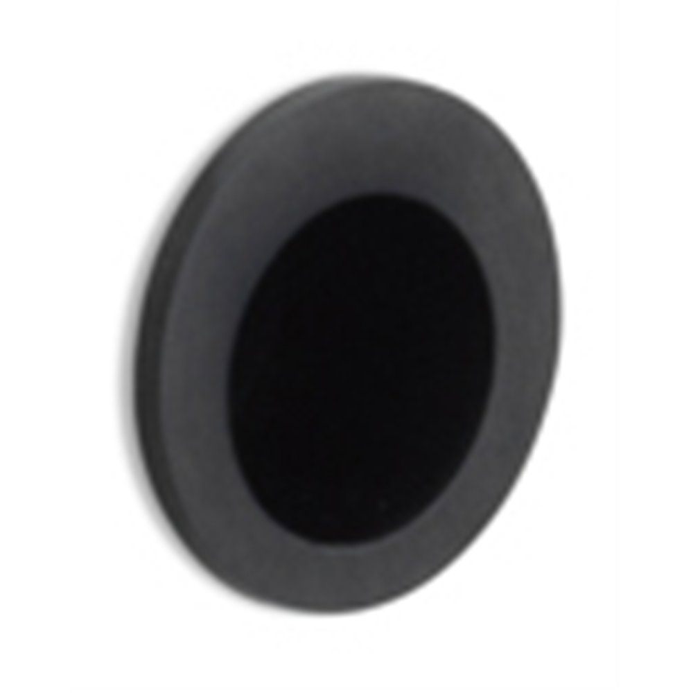 Formani Basics LB29 inbouwkom fingertip kopse kant deur te verlijmen - PVD mat zwart/PVD gunmetal
