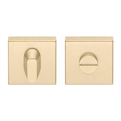 Formani Basics BSQWC53-ZI toiletsluiting zonder indicatie - PVD champagne