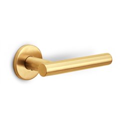 Formani Basics LB7-19 EN1906/3 deurkruk geveerd op rozet - PVD mat goud