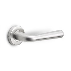 Formani Basics LB10 deurkruk geveerd op rozet - mat RVS