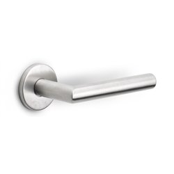 Formani Basics LB2-19 EN1906/3 deurkruk geveerd op rozet - mat RVS