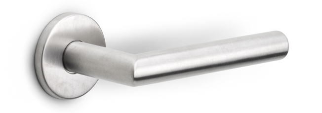 Formani Basics LB2-19 EN1906/3 deurkruk geveerd op rozet - mat RVS
