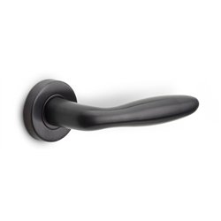 Formani Basics LB18H deurkruk geveerd op rozet - PVD gunmetal