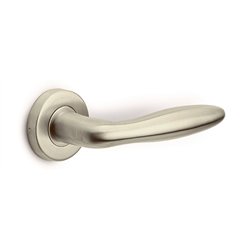 Formani Basics LB18H deurkruk geveerd op rozet - PVD champagne