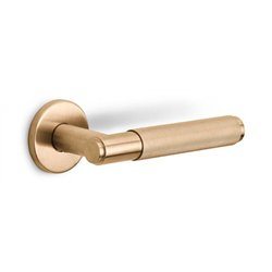 Formani Basics LB5-22 EN1906/3 deurkruk geveerd op rozet - PVD licht brons