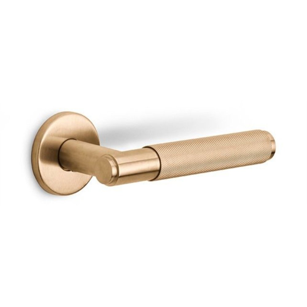Formani Basics LB5-22 EN1906/3 deurkruk geveerd op rozet - PVD licht brons