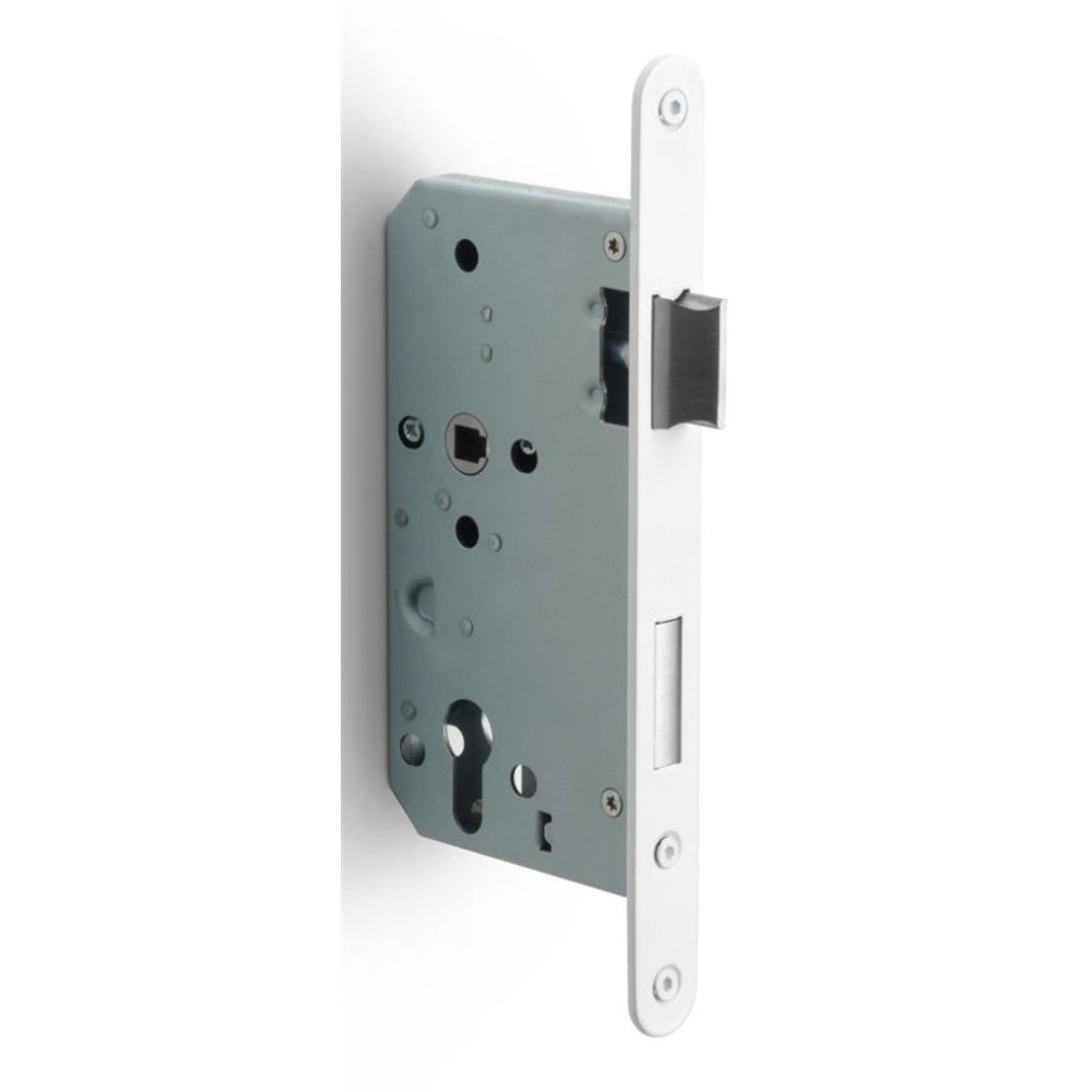 Formani Basics LBLA60-Y72 cilinderslot afgerond doornmaat 60mm - wit