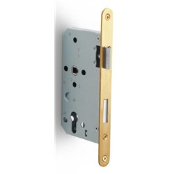 Formani Basics LBLA60-Y72 cilinderslot afgerond doornmaat 60mm - PVD mat goud