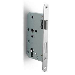 Formani Basics LBLA60-Y72 cilinderslot afgerond doornmaat 60mm - mat RVS