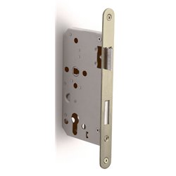 Formani Basics LBLA60-Y72 cilinderslot afgerond doornmaat 60mm - PVD champagne