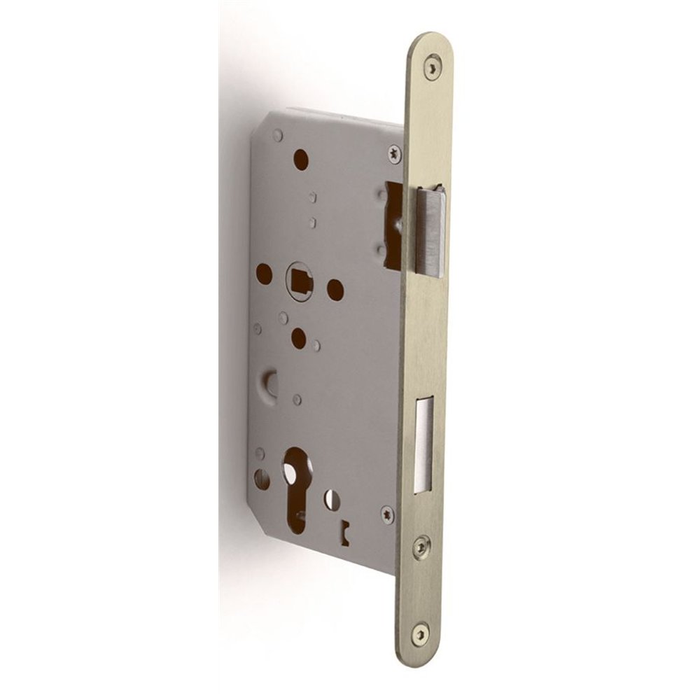 Formani Basics LBLA60-Y72 cilinderslot afgerond doornmaat 60mm - PVD champagne