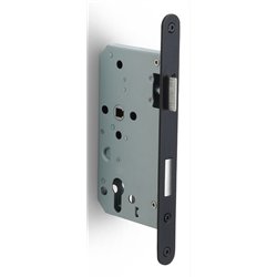 Formani Basics LBLA60-Y72 cilinderslot afgerond doornmaat 60mm - mat zwart