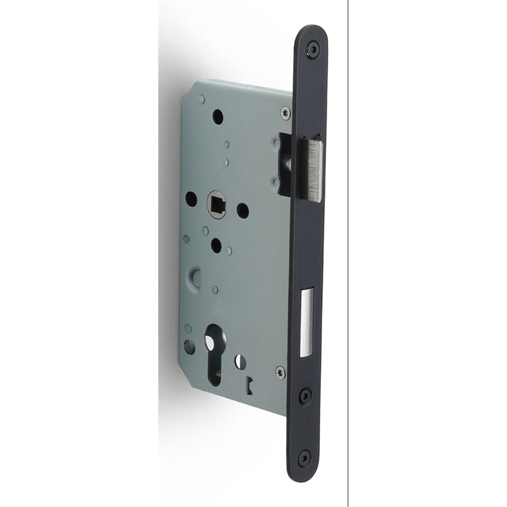 Formani Basics LBLA60-Y72 cilinderslot afgerond doornmaat 60mm - mat zwart
