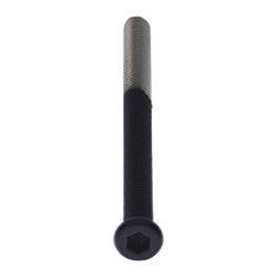 Intersteel bout 6-kant M6x80mm tbv SKG3 veiligheidsrozetten voor deurdikte 67-69mm - zwart