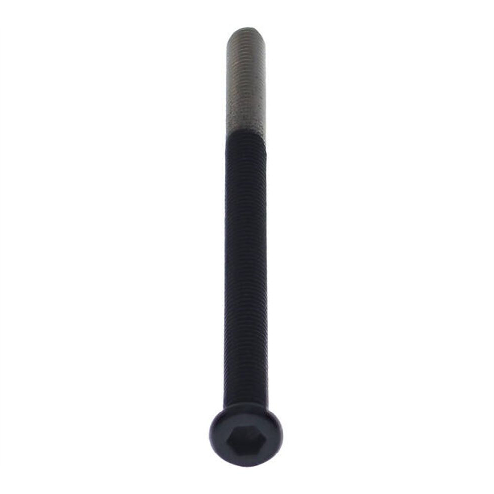 Intersteel bout 6-kant M6x100mm tbv SKG3 veiligheidsrozetten voor deurdikte 87-89mm - zwart