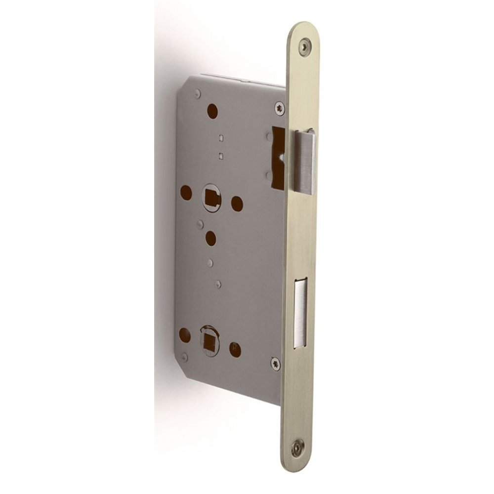 Formani Basics LBLA60-WC78 badkamer/toiletslot 78/8mm afgerond doornmaat 60mm - PVD champagne