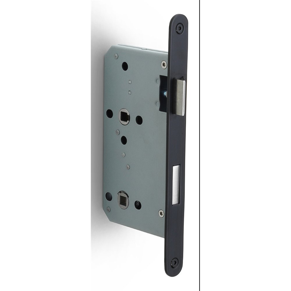 Formani Basics LBLA60-WC78 badkamer/toiletslot 78/8mm afgerond doornmaat 60mm - mat zwart