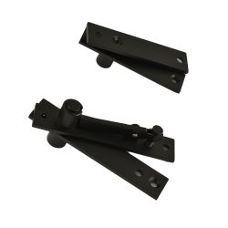 Shuffle Pivot scharnier voor deuren tot 100kg - zwart