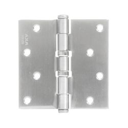 AXA kogellagerscharnier rechthoek 4" (102x102x3 mm) - RVS