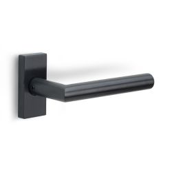 Formani Basics LB2-19Q32 deurkruk dubbel geveerd op rechthoekige rozet - PVD gunmetal