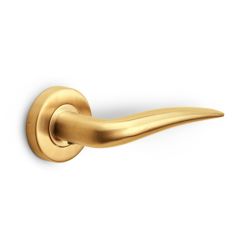 Formani Basics LB20 deurkruk geveerd op rozet - PVD mat goud
