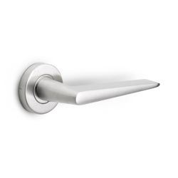 Formani Basics LB21 deurkruk geveerd op rozet - mat RVS