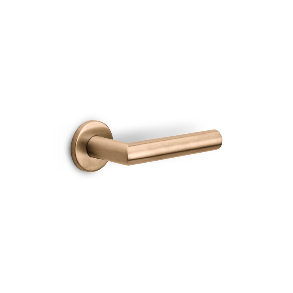 Formani Basics LB2-22 EN1906/3 deurkruk geveerd op rozet - PVD licht brons