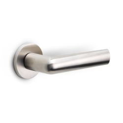 Formani Piet Boon INC PBI102-G deurkruk op rozet - mat RVS