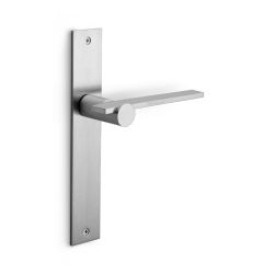 Formani Bertram Beerbaum TENSE BB100P236SFC deurkruk op schild blind - mat RVS