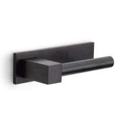 Formani Eric Kuster BOBBY EK100-G deurkruk geveerd op horizontaal schild - PVD mat zwart