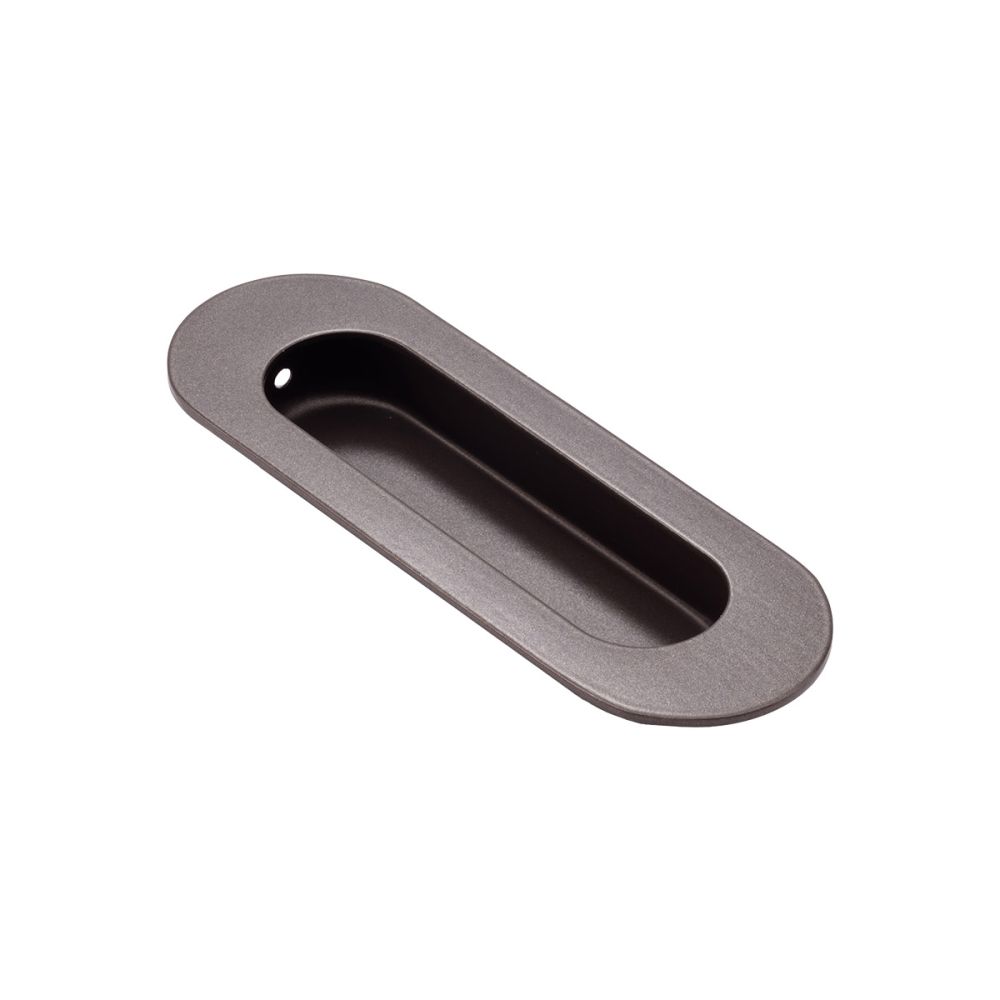 DX schuifdeurkom ovaal 120x40mm - brons
