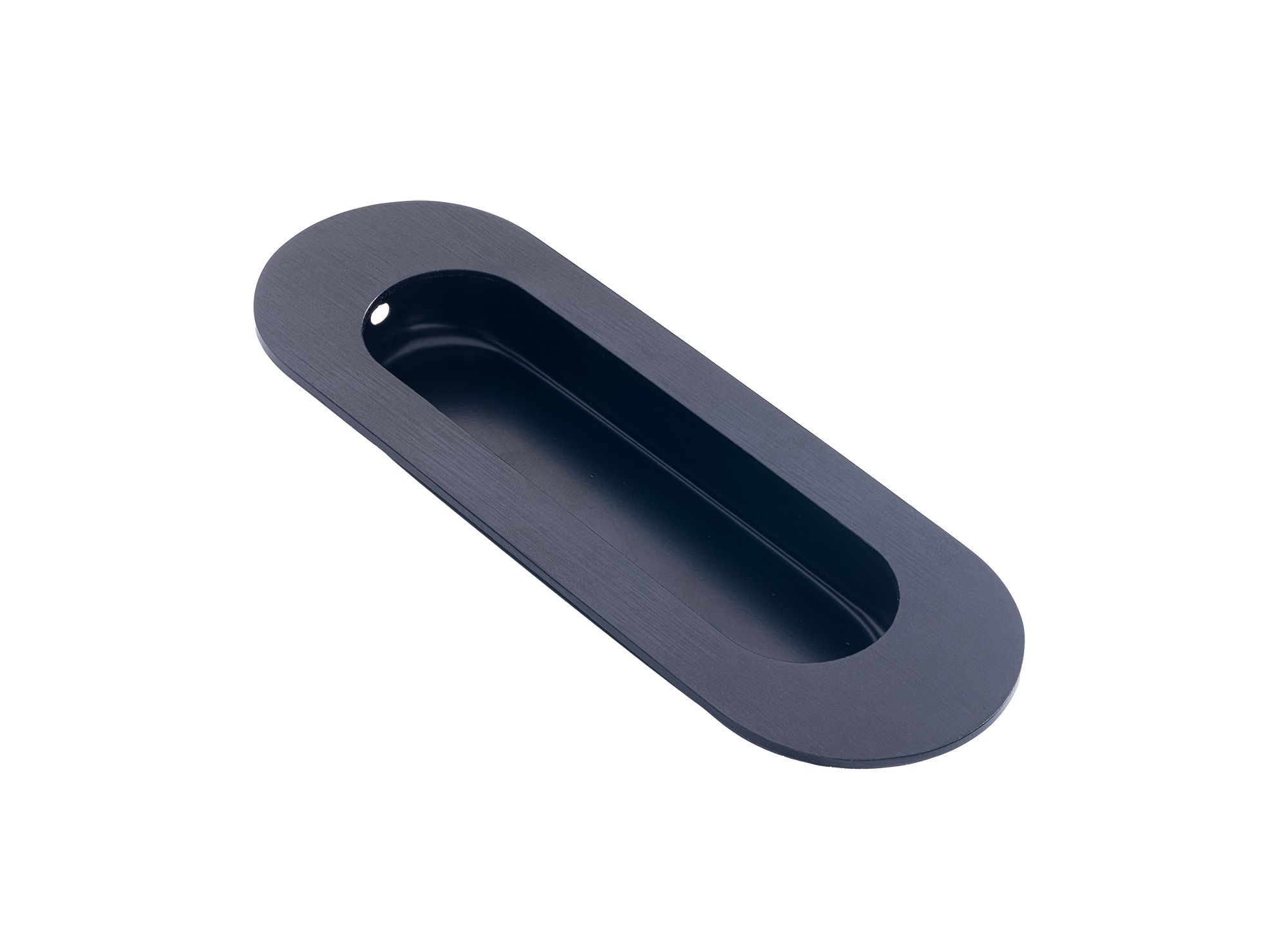 DX DX schuifdeurkom ovaal 120x40mm - zwart