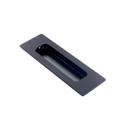 DX schuifdeurkom rechthoek 120x40mm - zwart