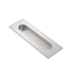 DX schuifdeurkom rechthoek-ovaal 180x60mm - RVS