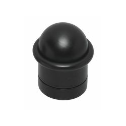 Deurstop met ring chroom