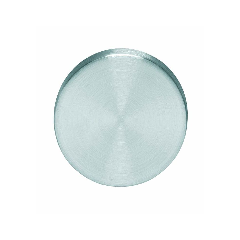 Afdekplaatje rond 500 serie staal RVS