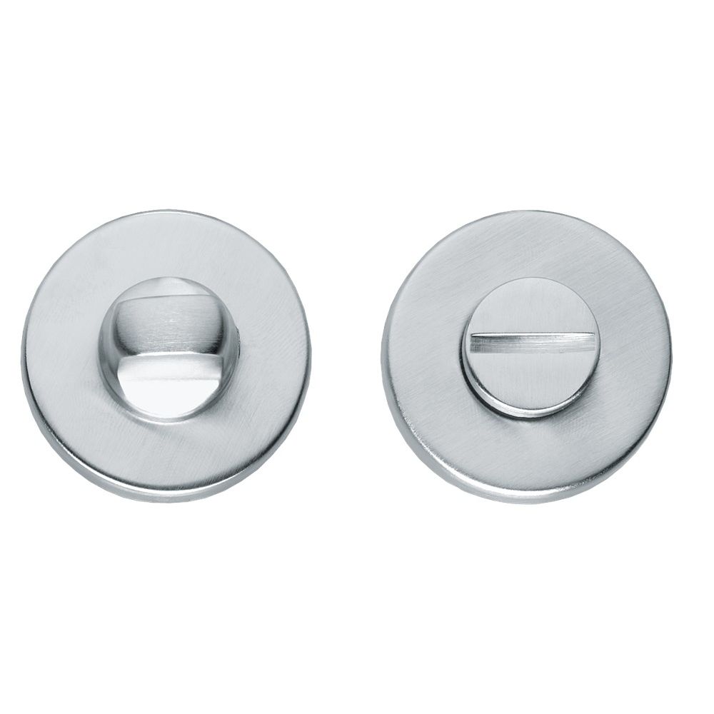 WC-sluiting 8mm rond verdekt kunststof chroom mat