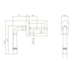 Raamkruk Emily chroom