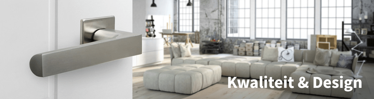 Deurbeslag van Intersteel, kwaliteit en design