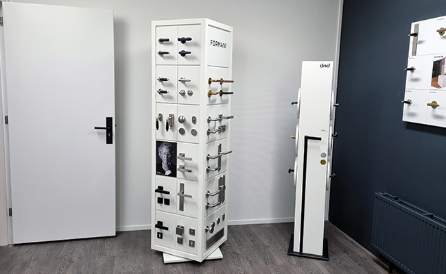 Deurbeslag showroom